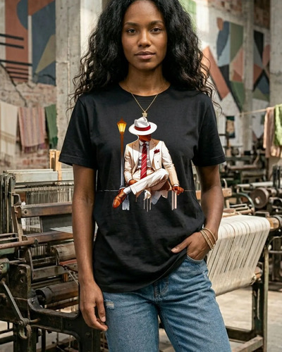 Camiseta Premium Algodão Zé Pelintra Malandro Axé Umbanda